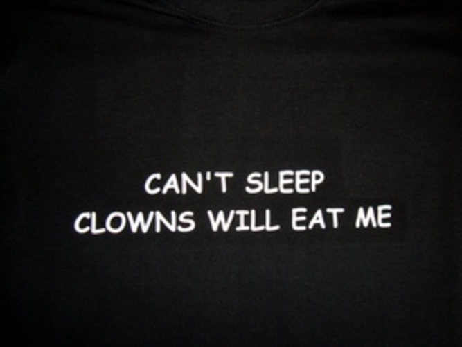 Cant Sleep Clowns Will Eat Me