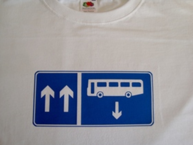 Contra-Flow Bus Lane