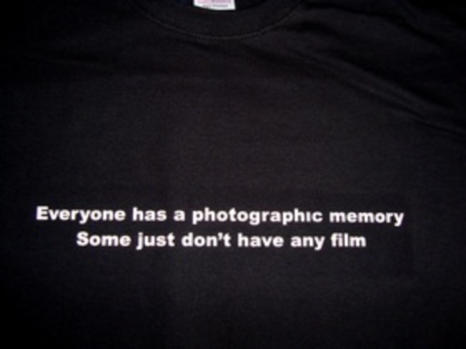 Everyone Has A Photographic Memory