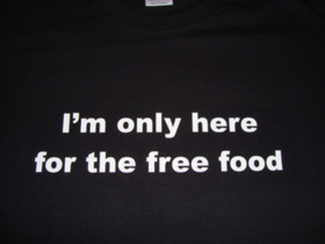I'm Only Here For The Free Food