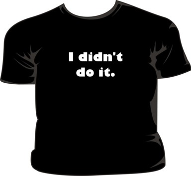 I Didn't Do It
