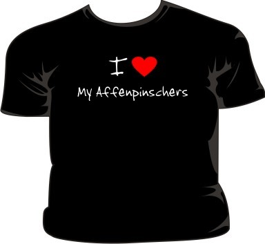 I Love My Affenpinschers / I Heart My Affenpinschers