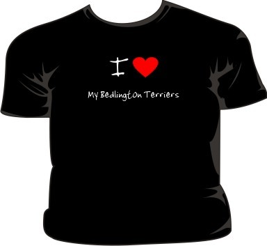 I Love My Bedlington Terriers / I Heart My Bedlington Terriers
