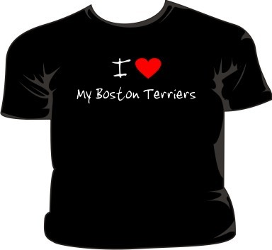 I Love My Boston Terriers / I Heart My Boston Terriers