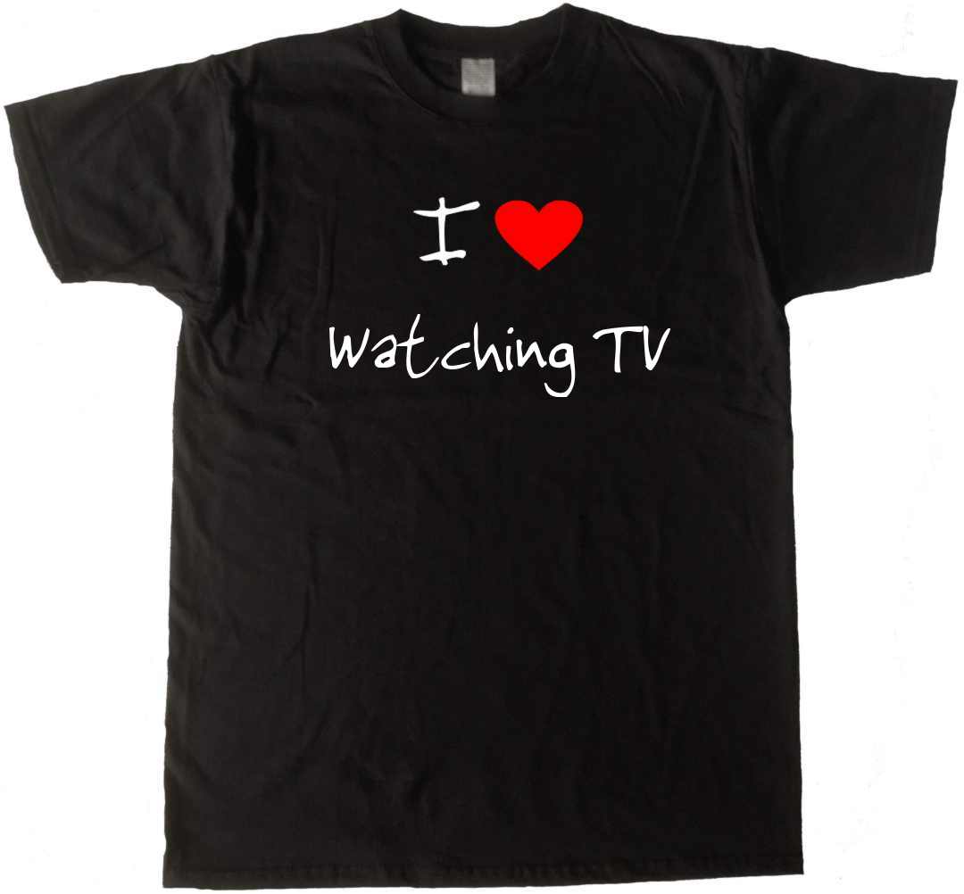I Love Watching TV / I Heart Watching TV