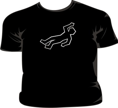 Murder Scene Victim Outline